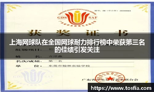上海网球队在全国网球耐力排行榜中荣获第三名的佳绩引发关注