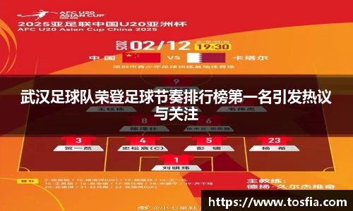 武汉足球队荣登足球节奏排行榜第一名引发热议与关注